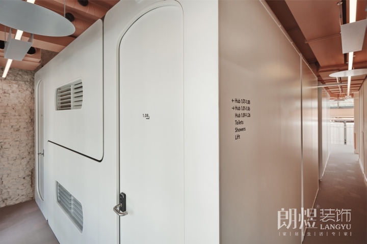 連接酒店客房的走道