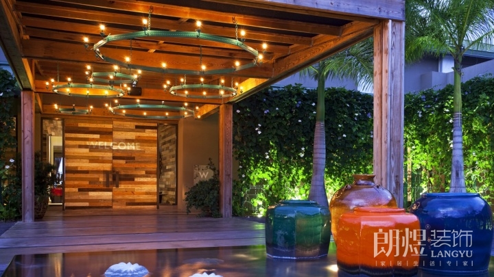 豪華公寓式度假酒店裝修效果圖 酒店公寓裝修效果圖