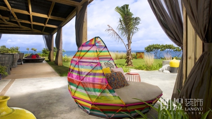 豪華公寓式度假酒店裝修效果圖 酒店公寓裝修效果圖