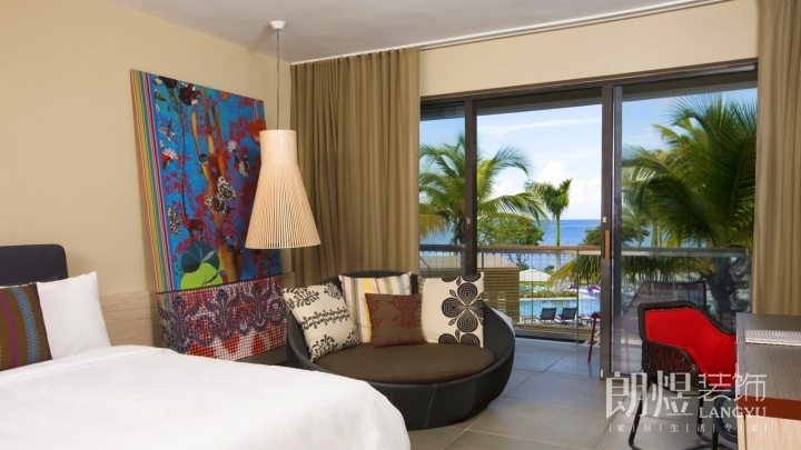 豪華公寓式度假酒店裝修效果圖 酒店公寓裝修效果圖