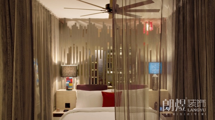 豪華公寓式度假酒店裝修效果圖 酒店公寓裝修效果圖