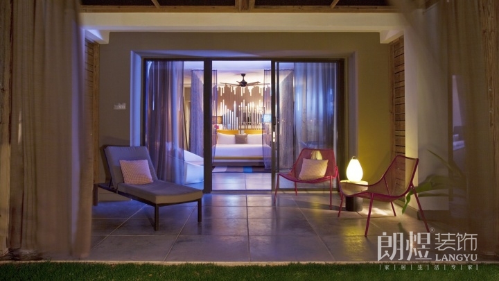 豪華公寓式度假酒店裝修效果圖 酒店公寓裝修效果圖