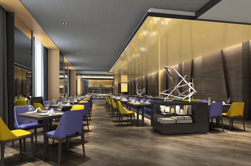 酒店餐廳裝修效果圖