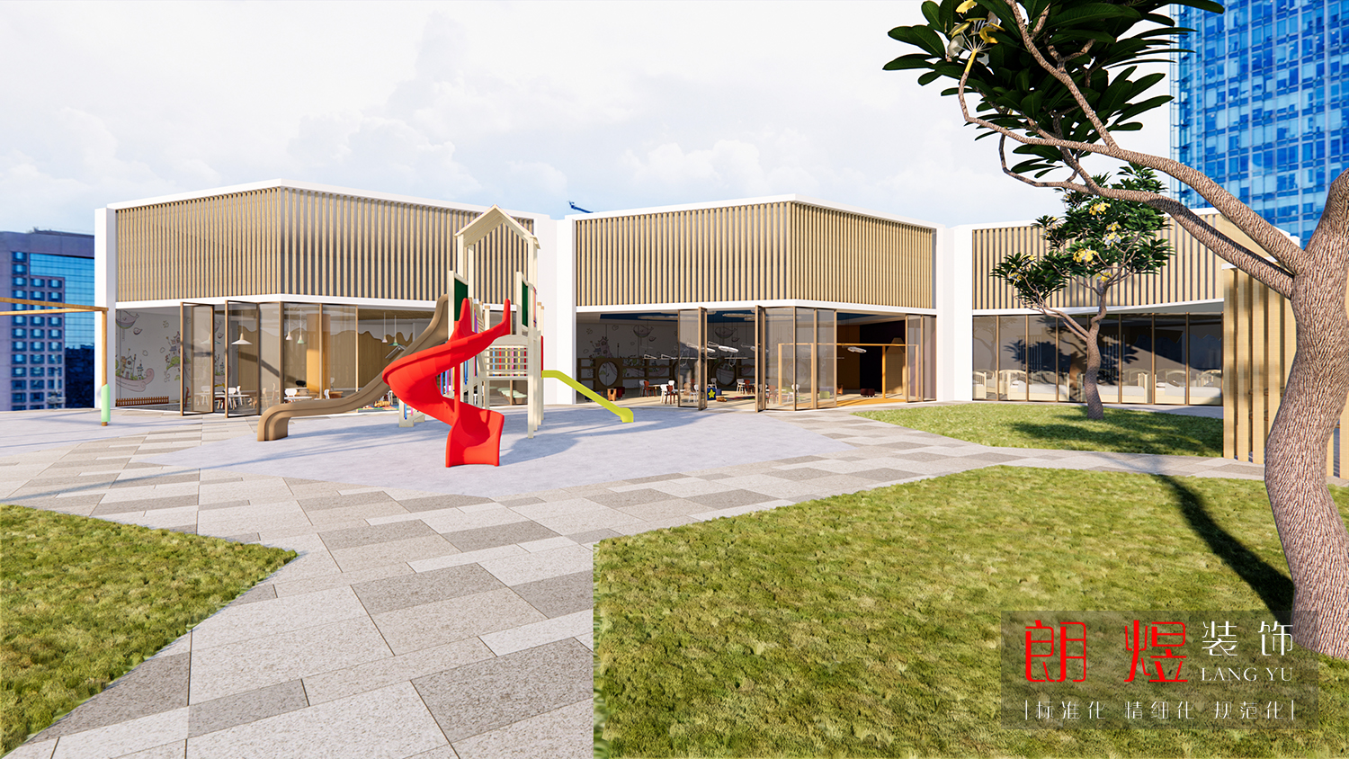 民辦私立幼兒園裝修效果圖