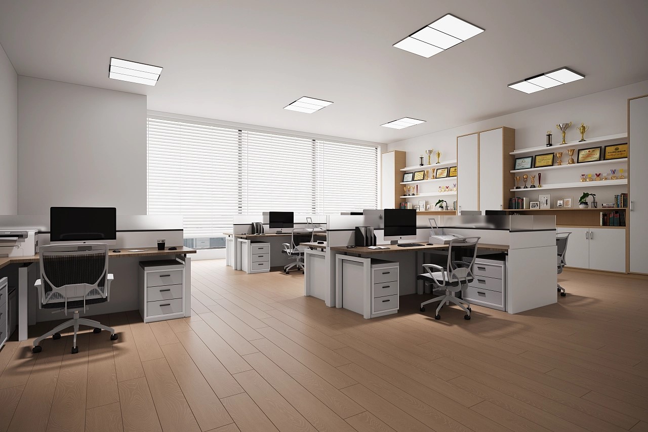 私立幼兒園老師辦公室裝修效果圖