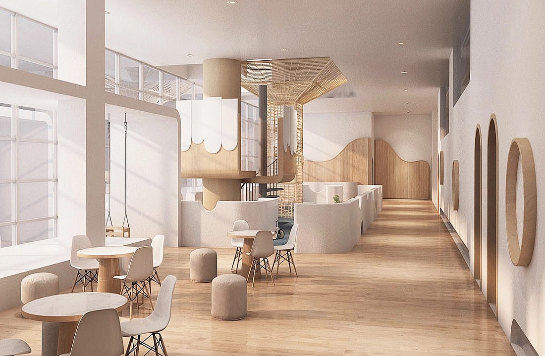 小型民辦幼兒早教幼兒園裝修效果圖