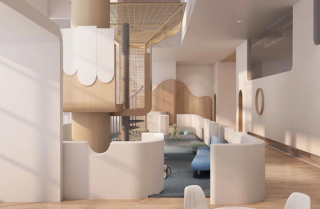 小型民辦幼兒早教幼兒園裝修效果圖