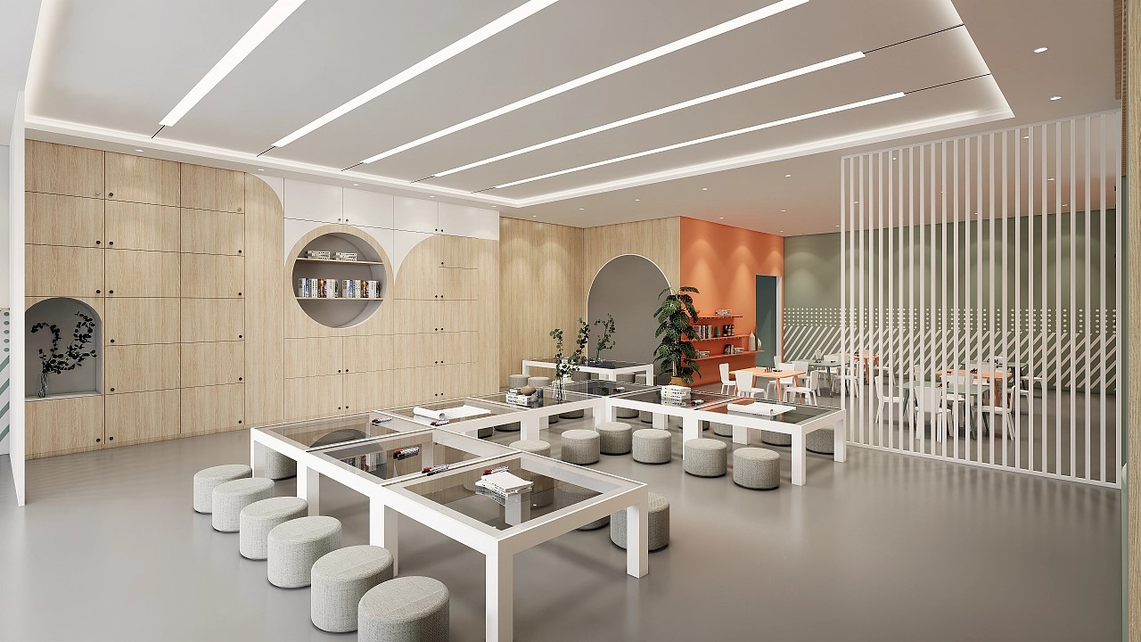 雙語幼兒園裝修效果圖