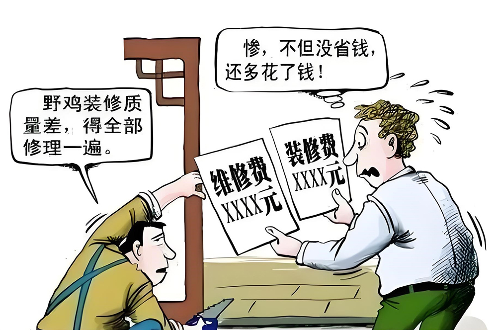 非正規(guī)的裝修公司