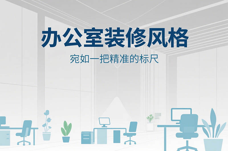 辦公室的裝修風格宛如一把精準的標尺 辦公室的裝修風格宛如一把精準的標尺